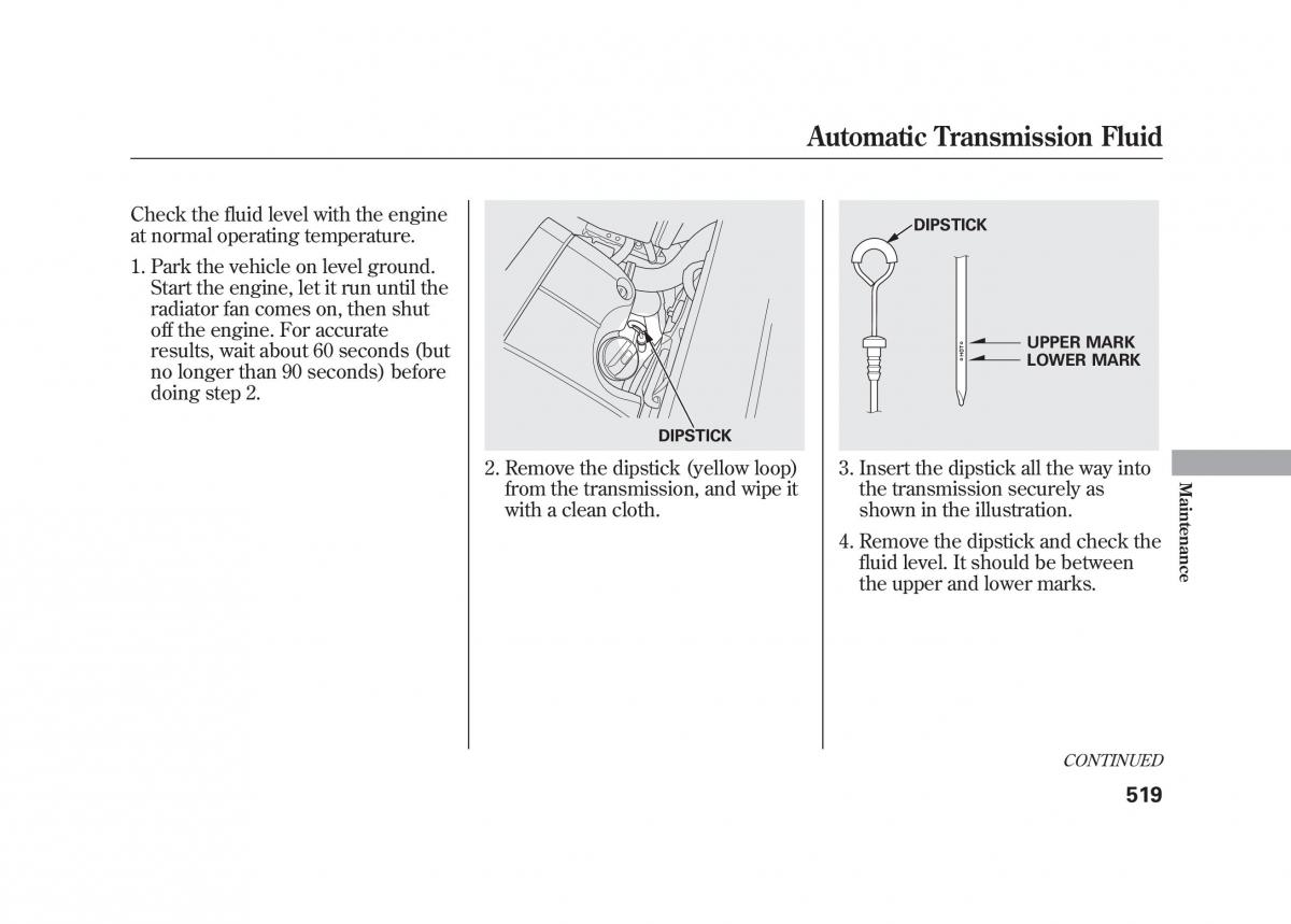 Acura MDX II 2 owners manual / page 526