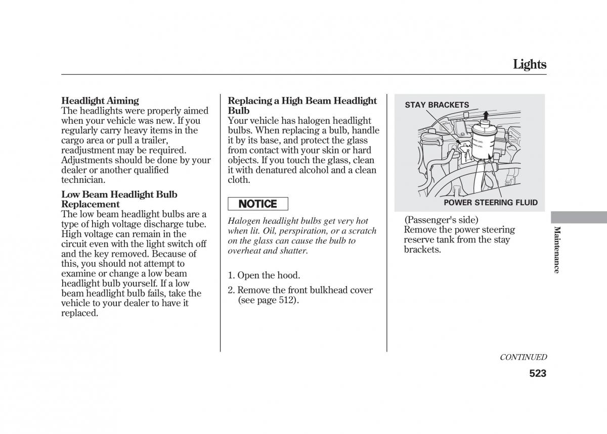 Acura MDX II 2 owners manual / page 530