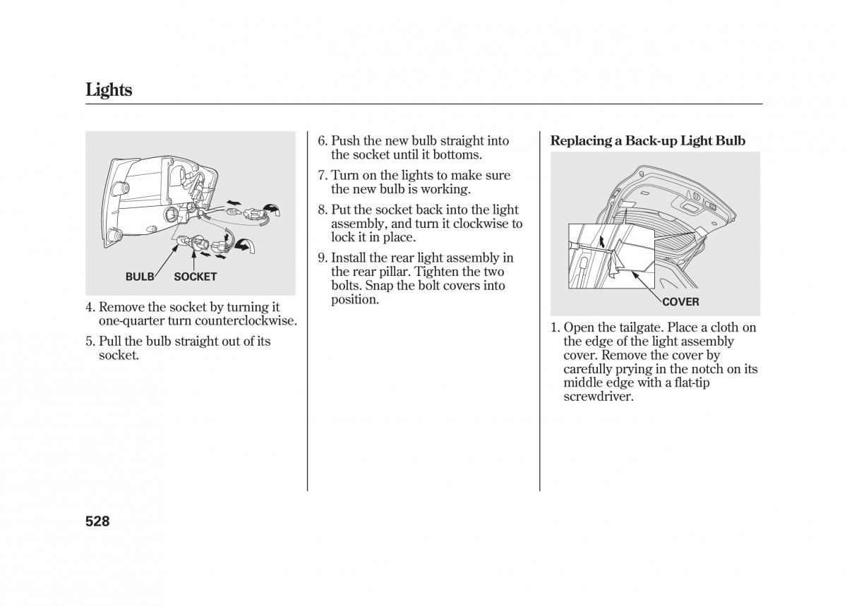 Acura MDX II 2 owners manual / page 535