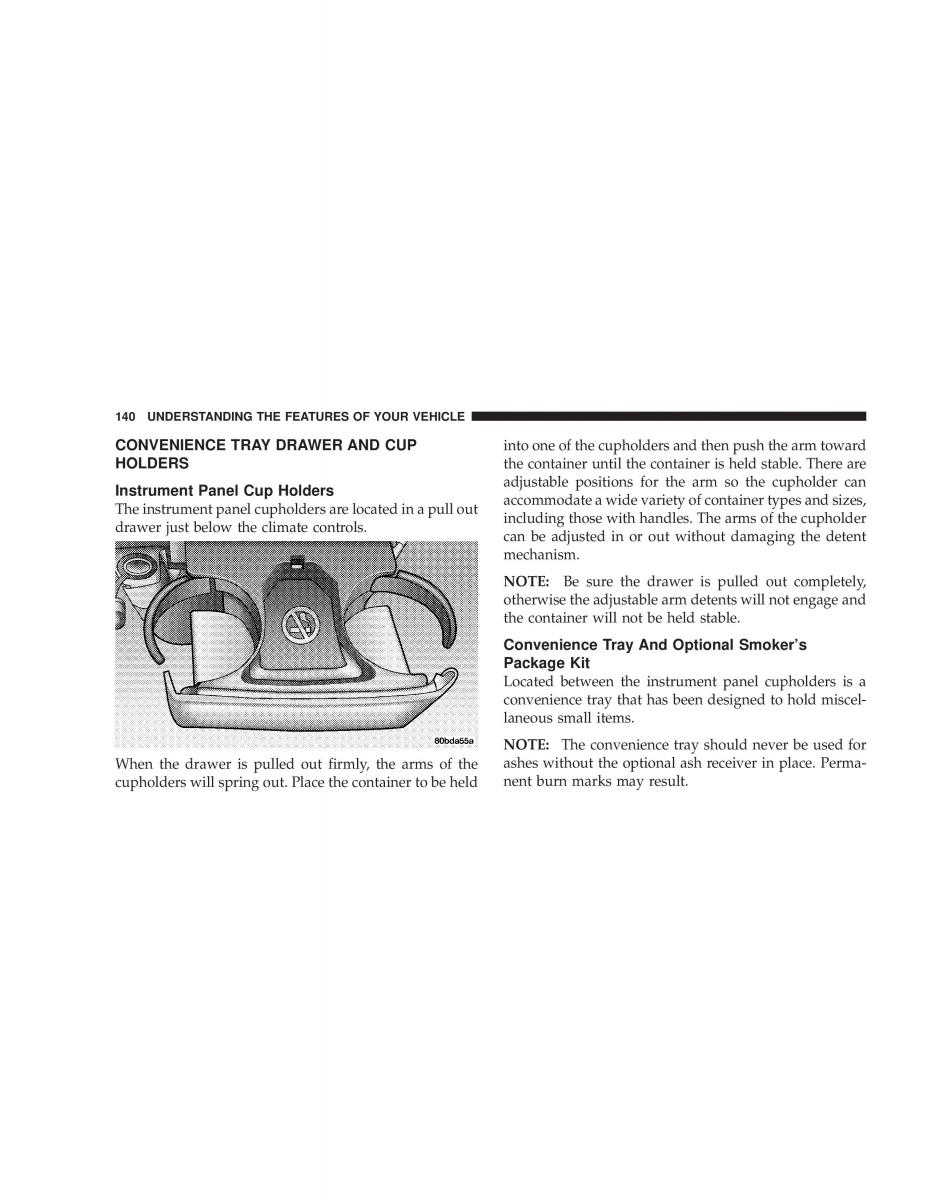 manual  Chrysler Voyager Town and Country Plymouth Voyager owners manual / page 140