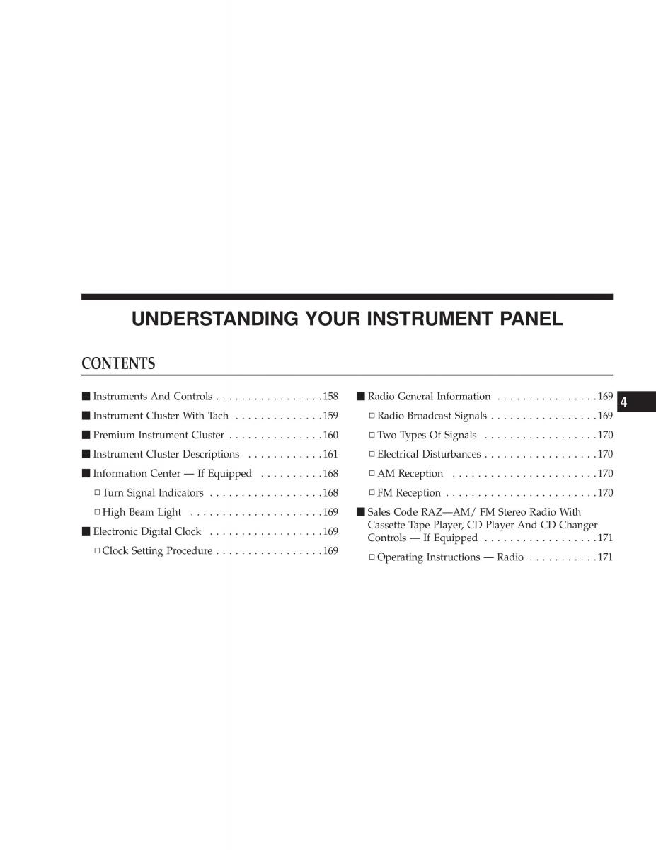 manual  Chrysler Voyager Town and Country Plymouth Voyager owners manual / page 153