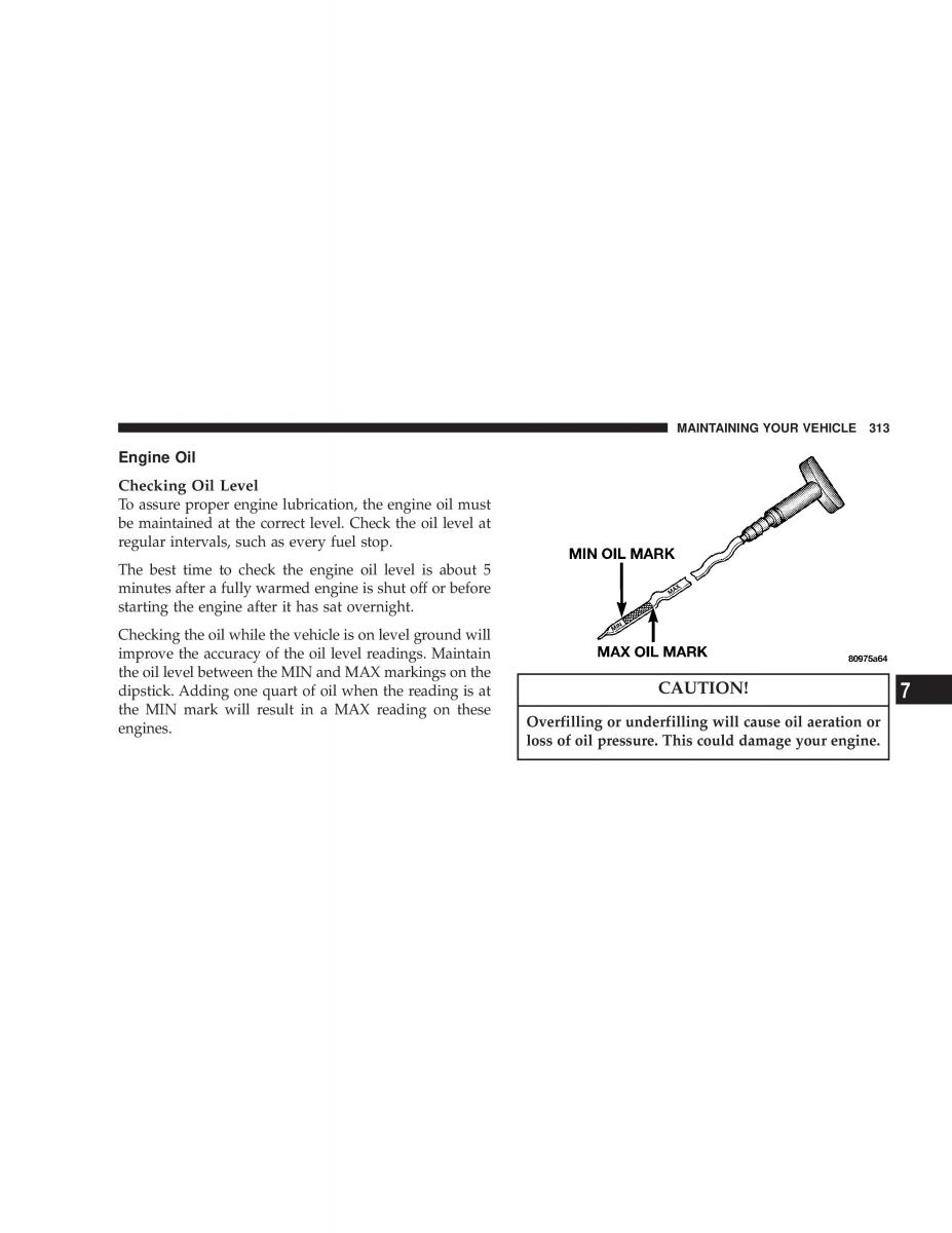 manual chrysler voyager chrysler voyager town and country plymouth voyager owners manual / page 313