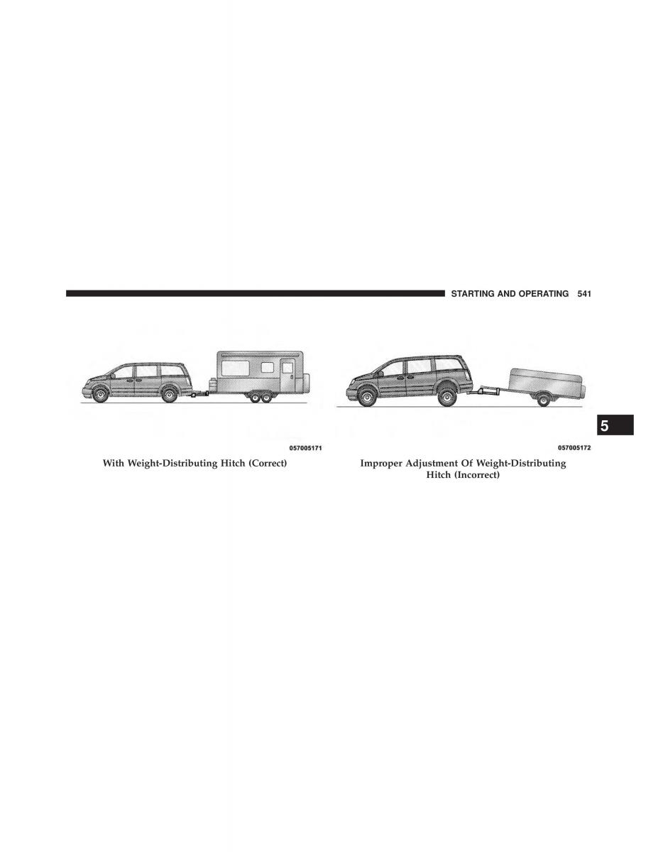 Chrysler Grand Voyager V 5 Town and Country Lancia Voyager owners manual / page 543