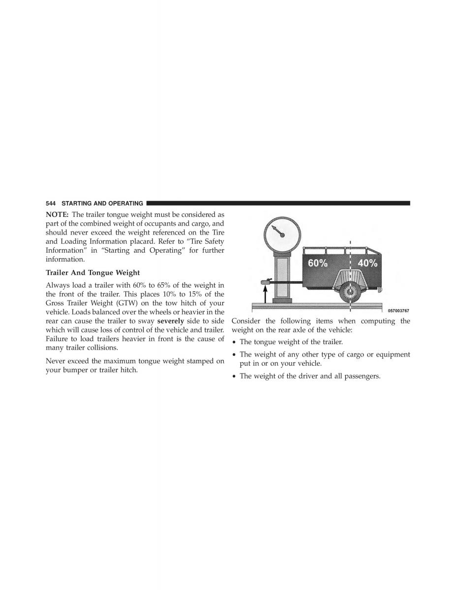 Chrysler Grand Voyager V 5 Town and Country Lancia Voyager owners manual / page 546