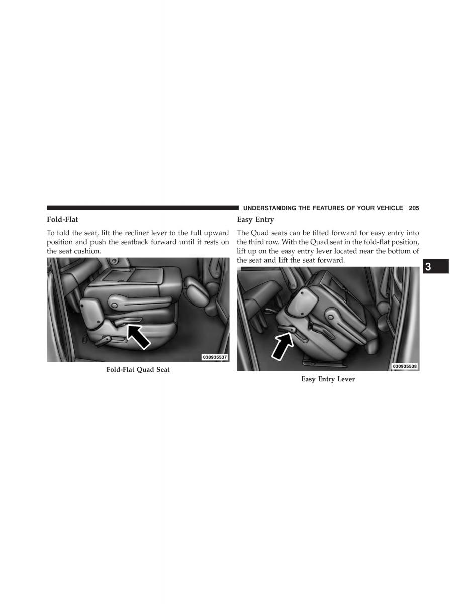 Chrysler Grand Voyager V 5 Town and Country Lancia Voyager owners manual / page 207