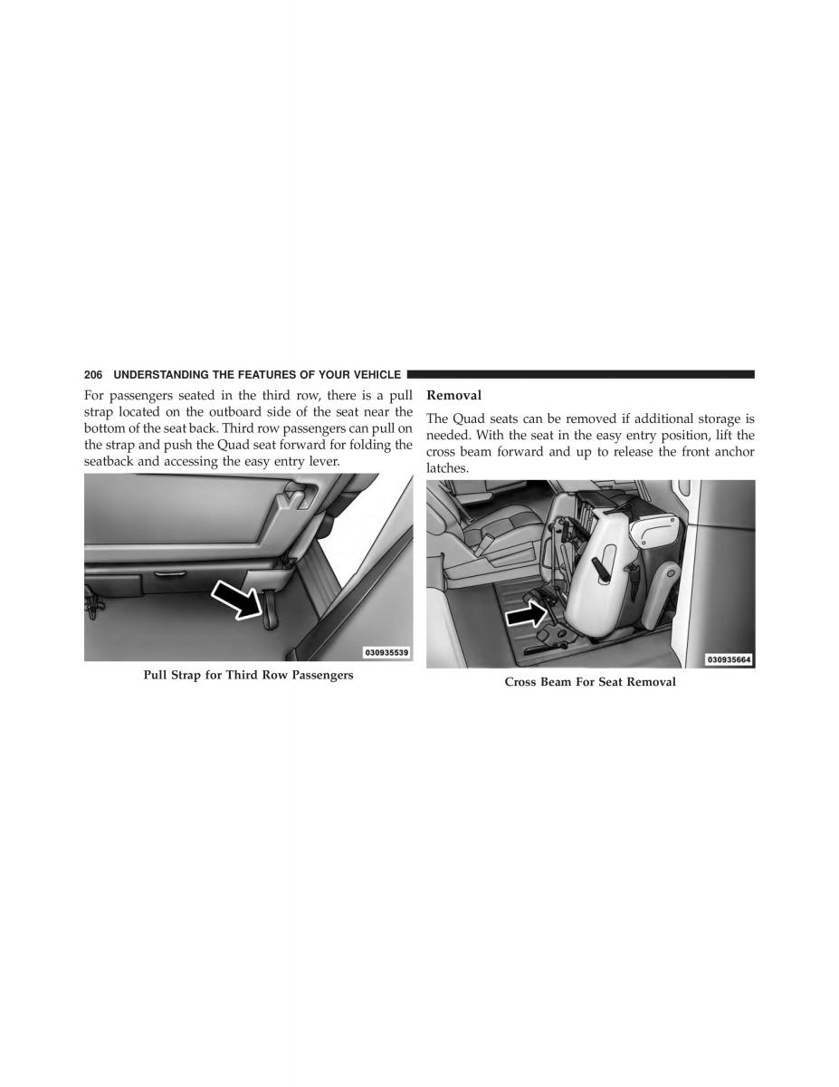 Chrysler Grand Voyager V 5 Town and Country Lancia Voyager owners manual / page 208