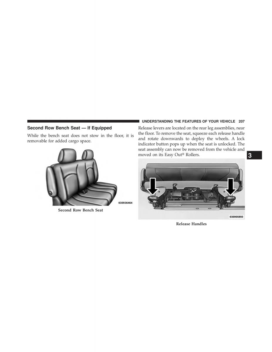 Chrysler Grand Voyager V 5 Town and Country Lancia Voyager owners manual / page 209