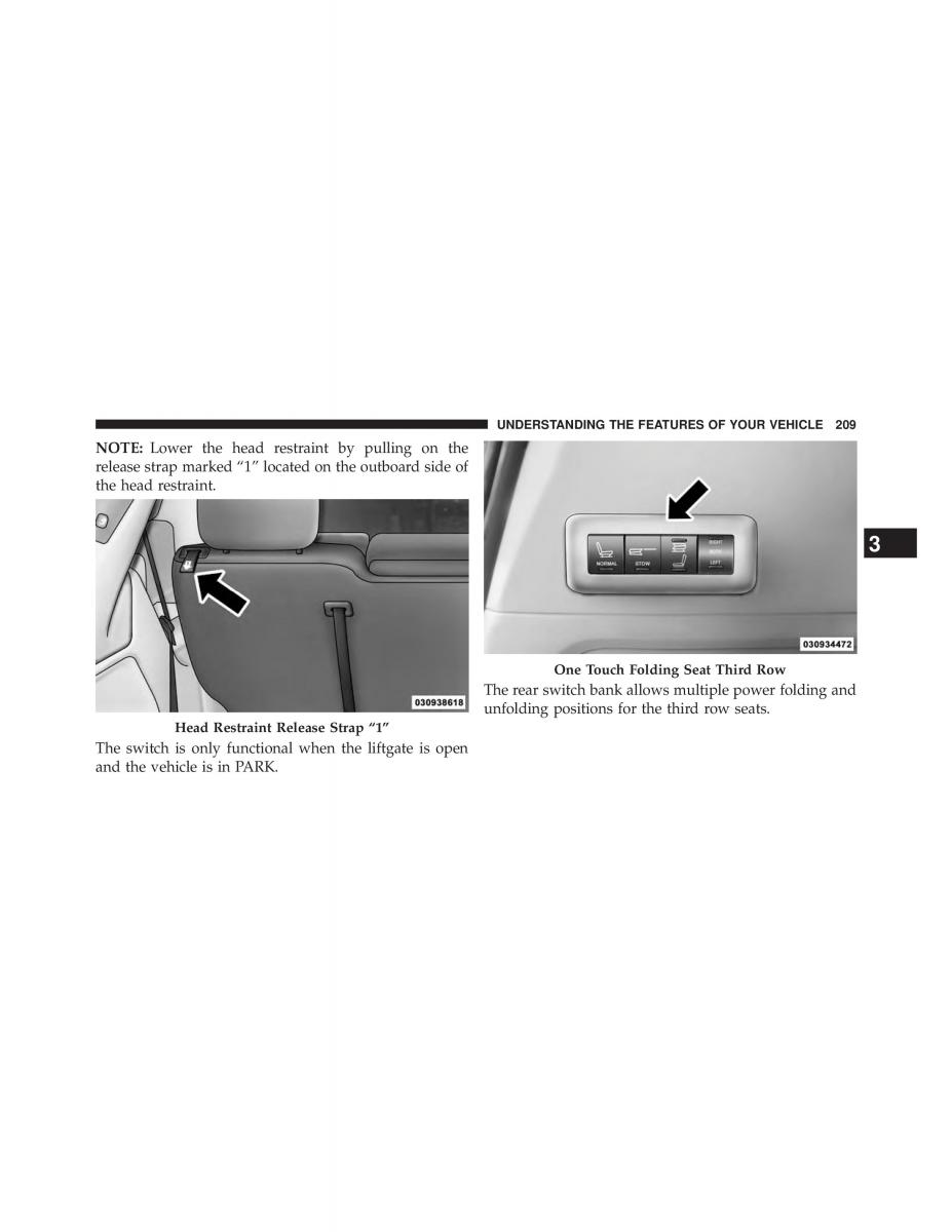 Chrysler Grand Voyager V 5 Town and Country Lancia Voyager owners manual / page 211