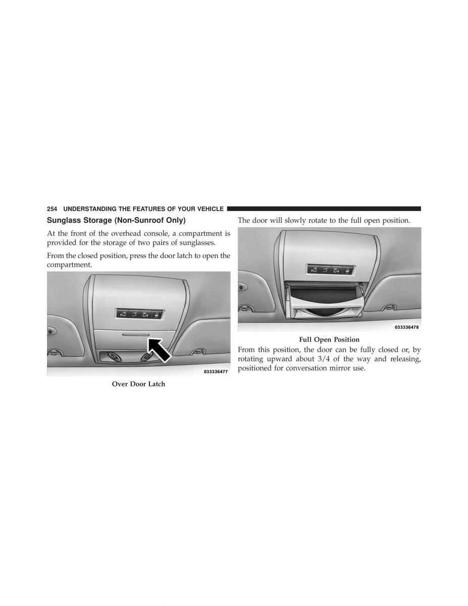 Chrysler Grand Voyager V 5 Town and Country Lancia Voyager owners manual / page 256