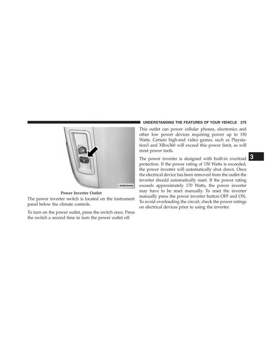 Chrysler Grand Voyager V 5 Town and Country Lancia Voyager owners manual / page 277