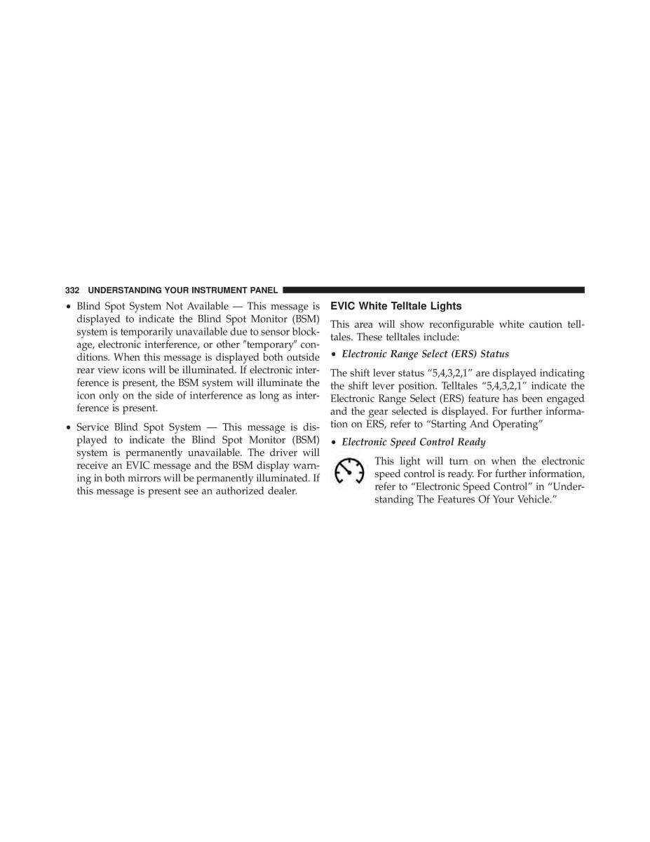 Chrysler Grand Voyager V 5 Town and Country Lancia Voyager owners manual / page 334