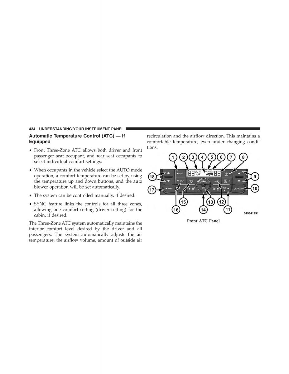 Chrysler Grand Voyager V 5 Town and Country Lancia Voyager owners manual / page 436