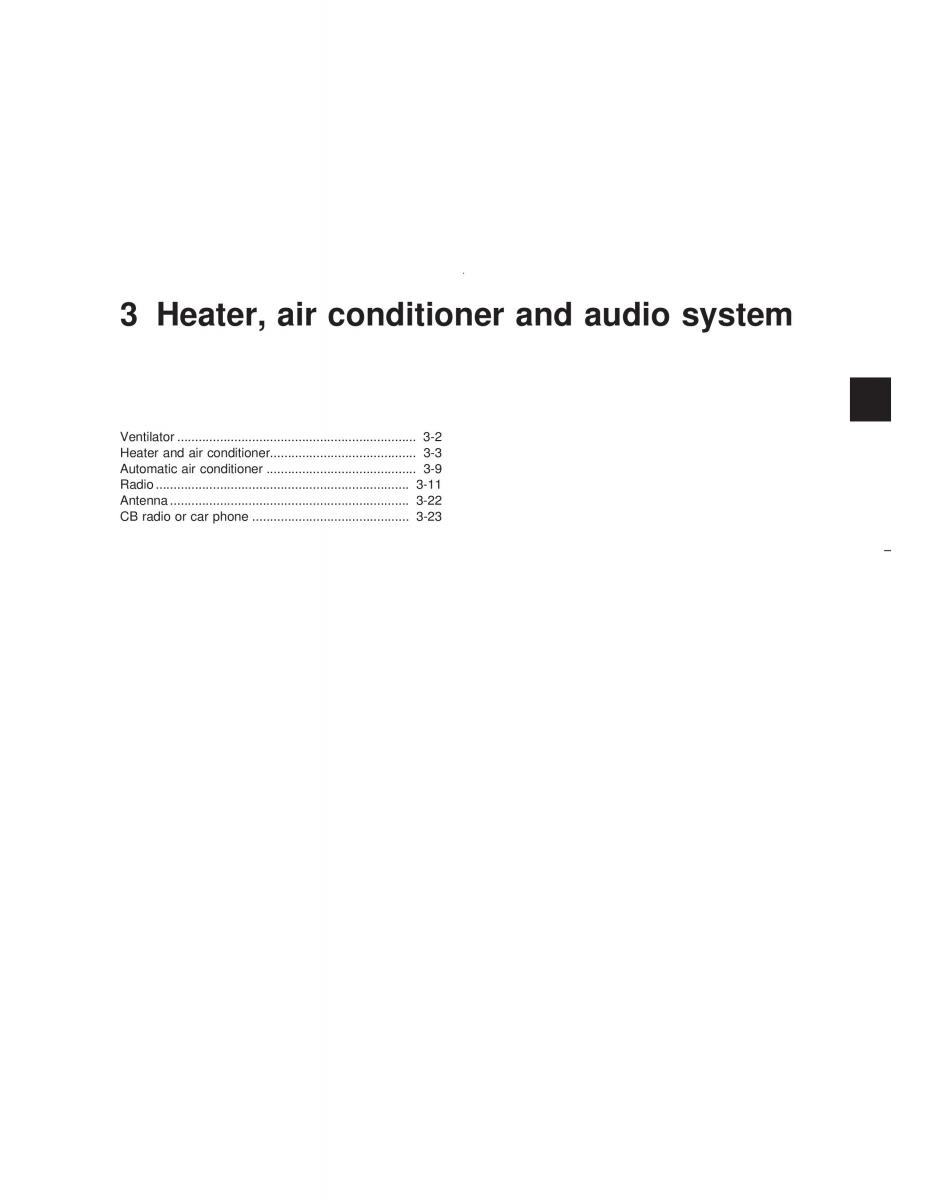 manual  Nissan Maxima IV 4 A32 Cefiro owners manual / page 66