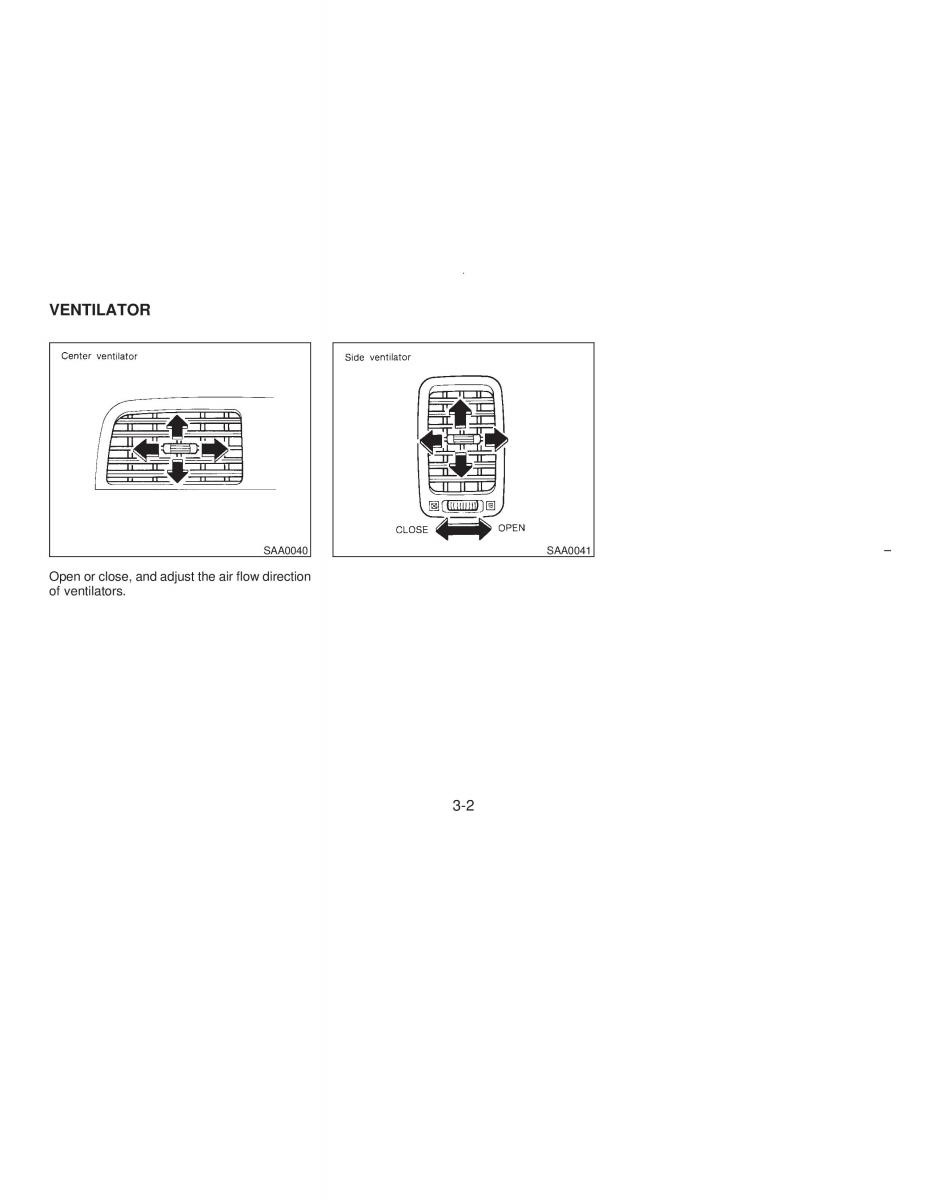 manual  Nissan Maxima IV 4 A32 Cefiro owners manual / page 67