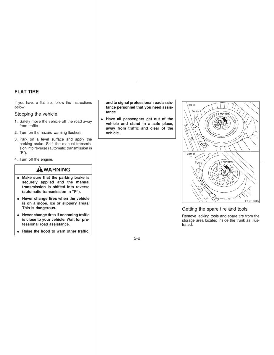 manual  Nissan Maxima IV 4 A32 Cefiro owners manual / page 111