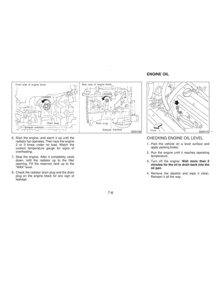 manual  Nissan Maxima IV 4 A32 Cefiro owners manual / page 133