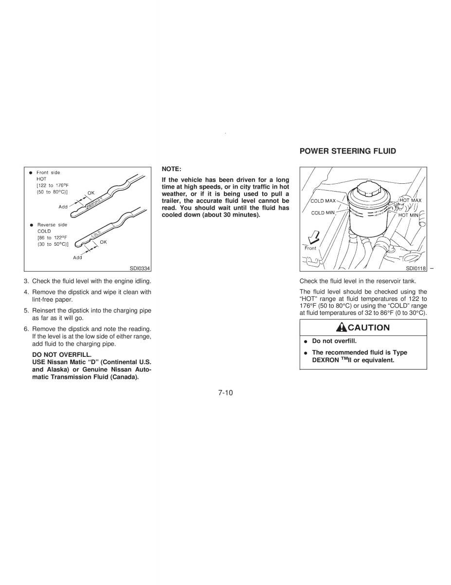 manual  Nissan Maxima IV 4 A32 Cefiro owners manual / page 137