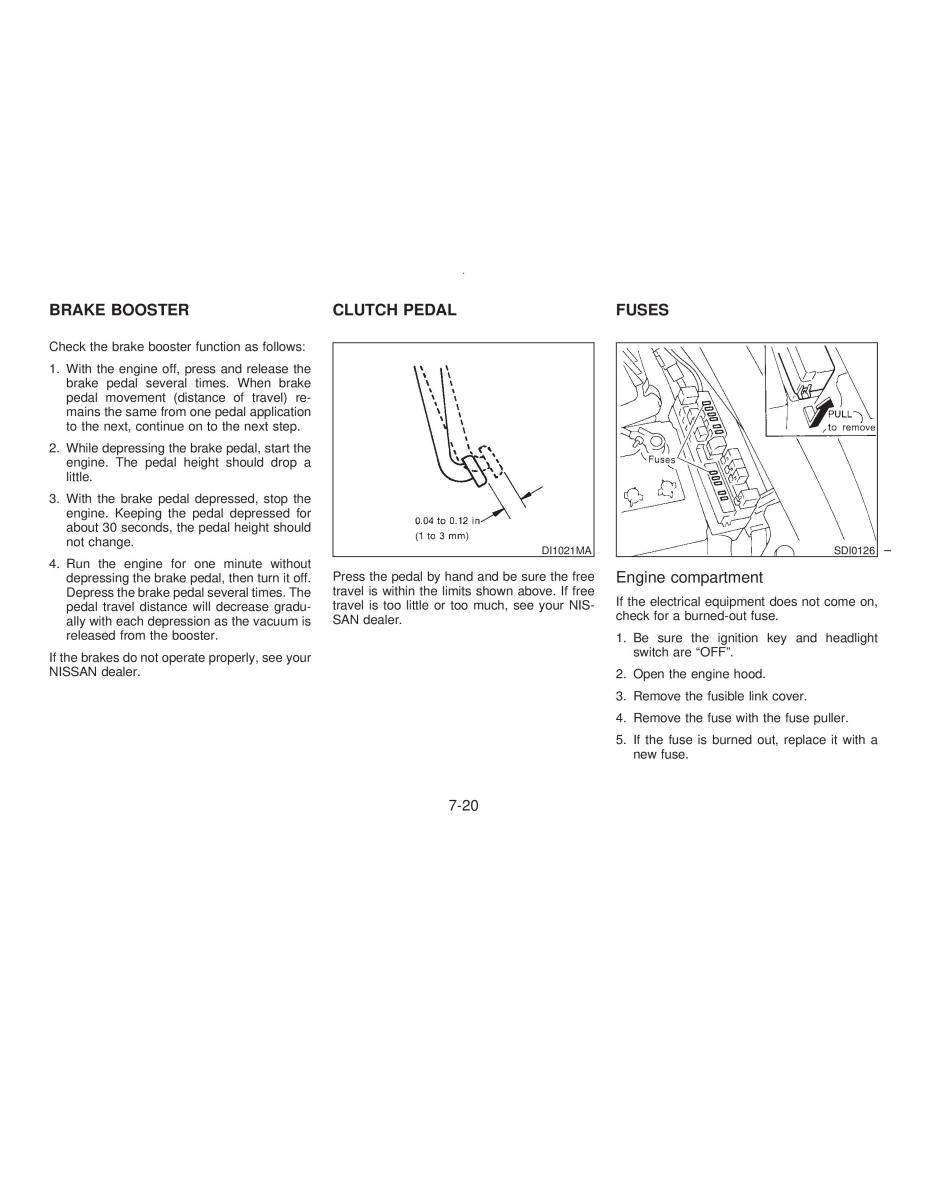 manual  Nissan Maxima IV 4 A32 Cefiro owners manual / page 147