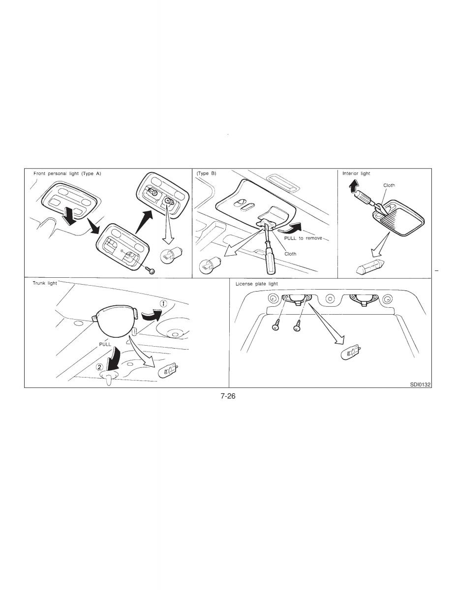 manual  Nissan Maxima IV 4 A32 Cefiro owners manual / page 153