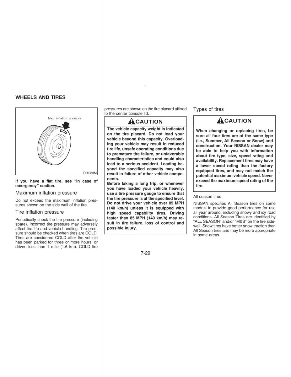 manual  Nissan Maxima IV 4 A32 Cefiro owners manual / page 156