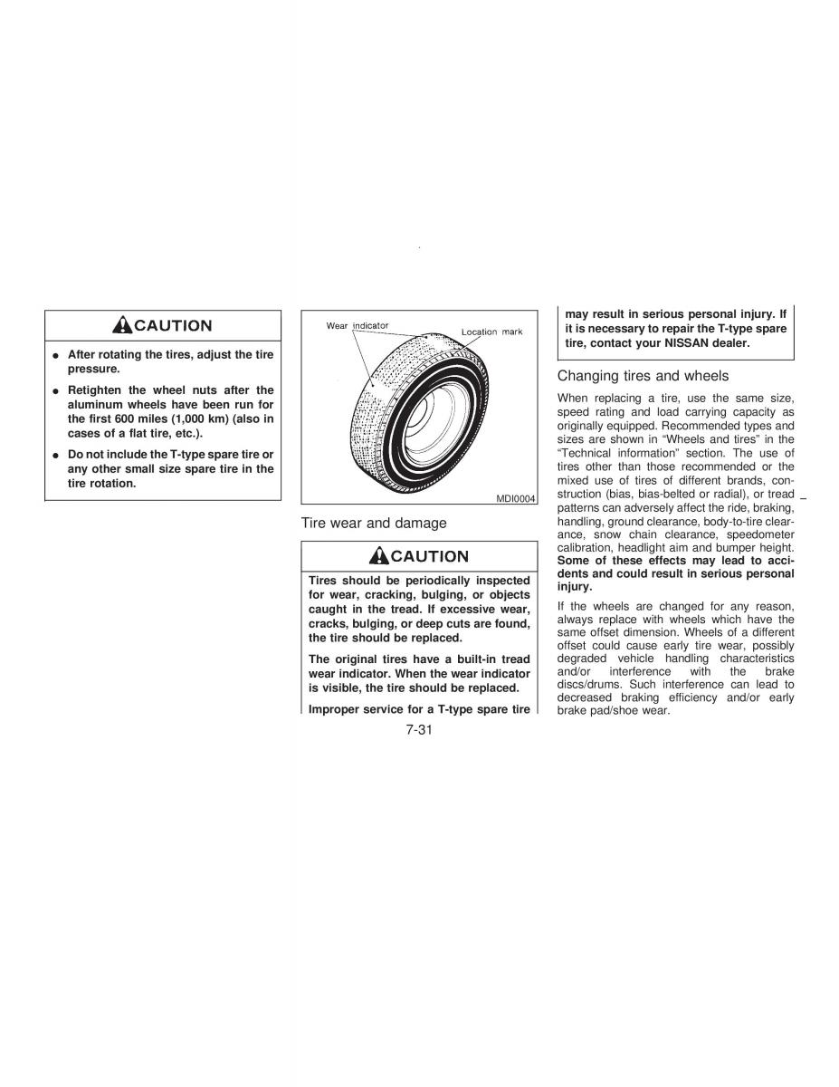 manual  Nissan Maxima IV 4 A32 Cefiro owners manual / page 158