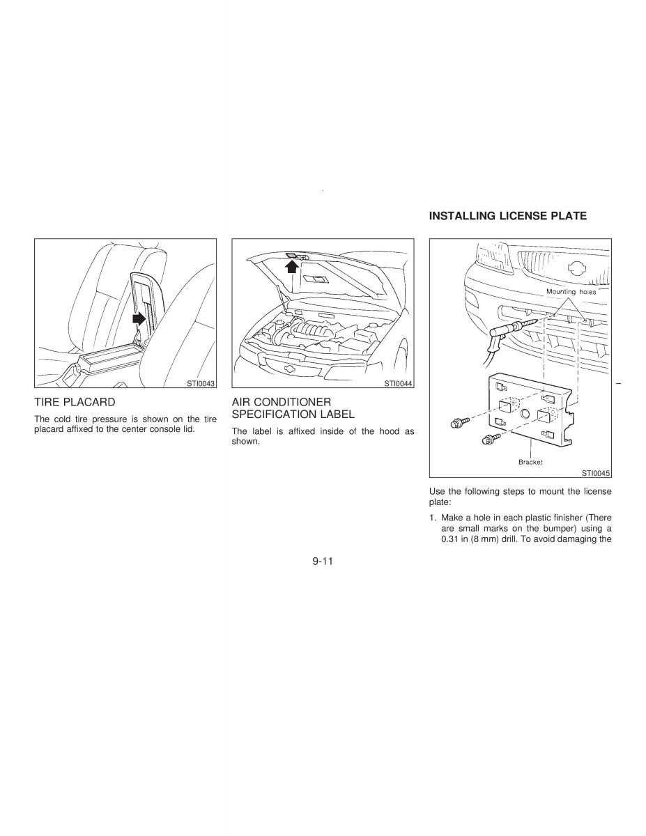 manual  Nissan Maxima IV 4 A32 Cefiro owners manual / page 182