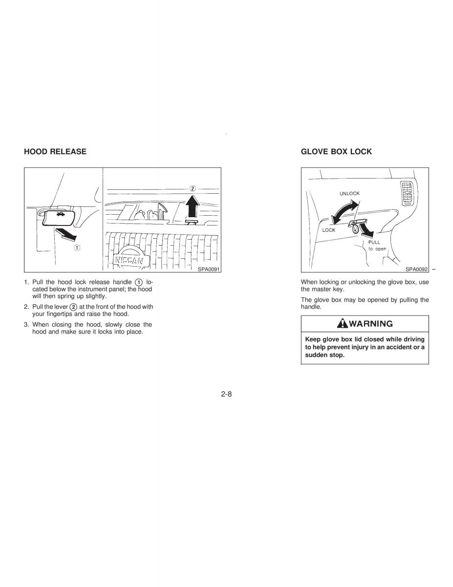 manual  Nissan Maxima IV 4 A32 Cefiro owners manual / page 37