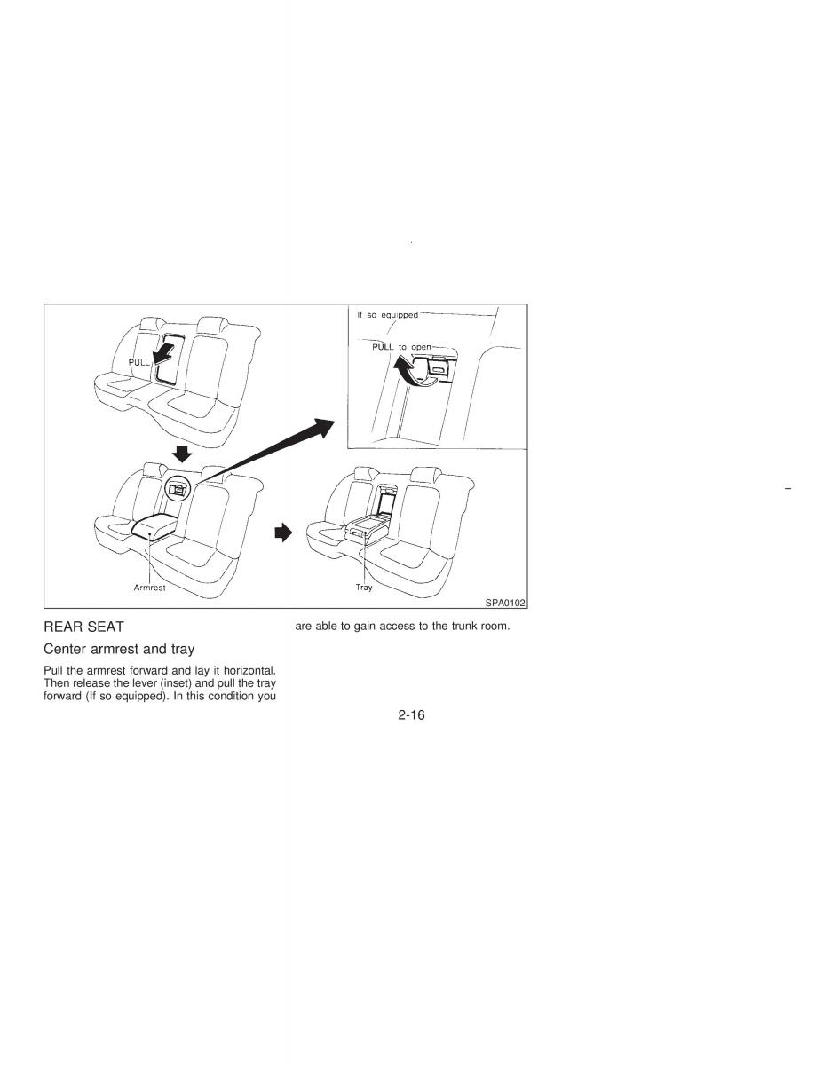 manual  Nissan Maxima IV 4 A32 Cefiro owners manual / page 45