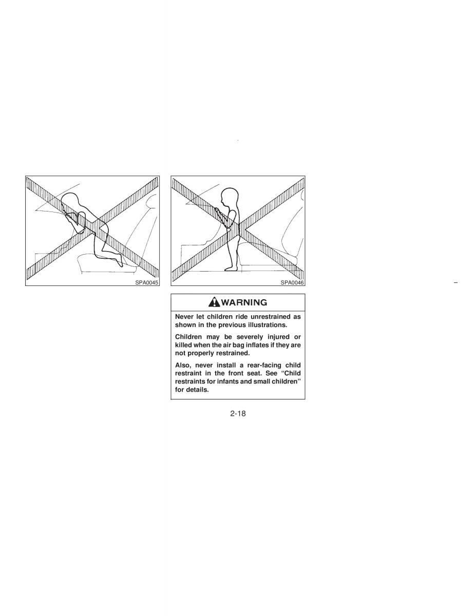 manual  Nissan Maxima IV 4 A32 Cefiro owners manual / page 47