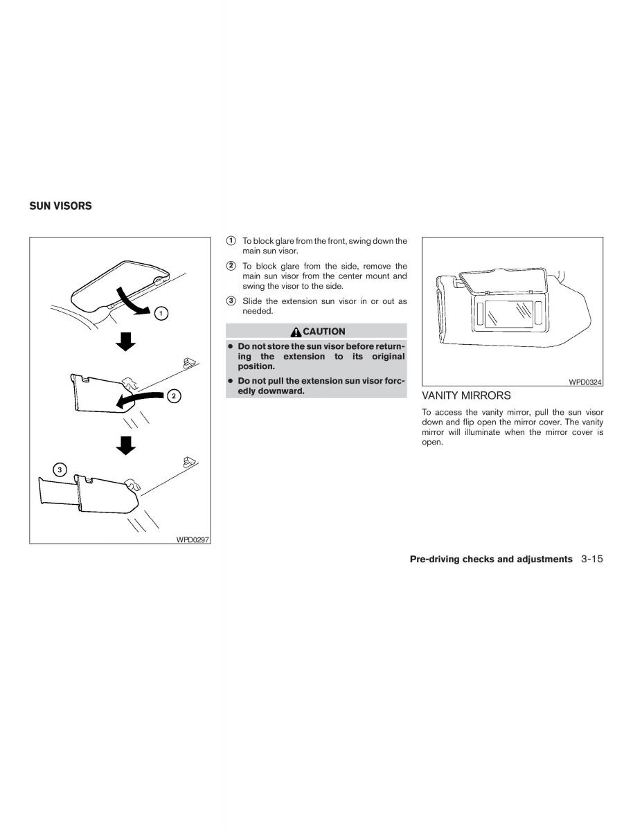 Nissan Maxima VI 6 A34 owners manual / page 131