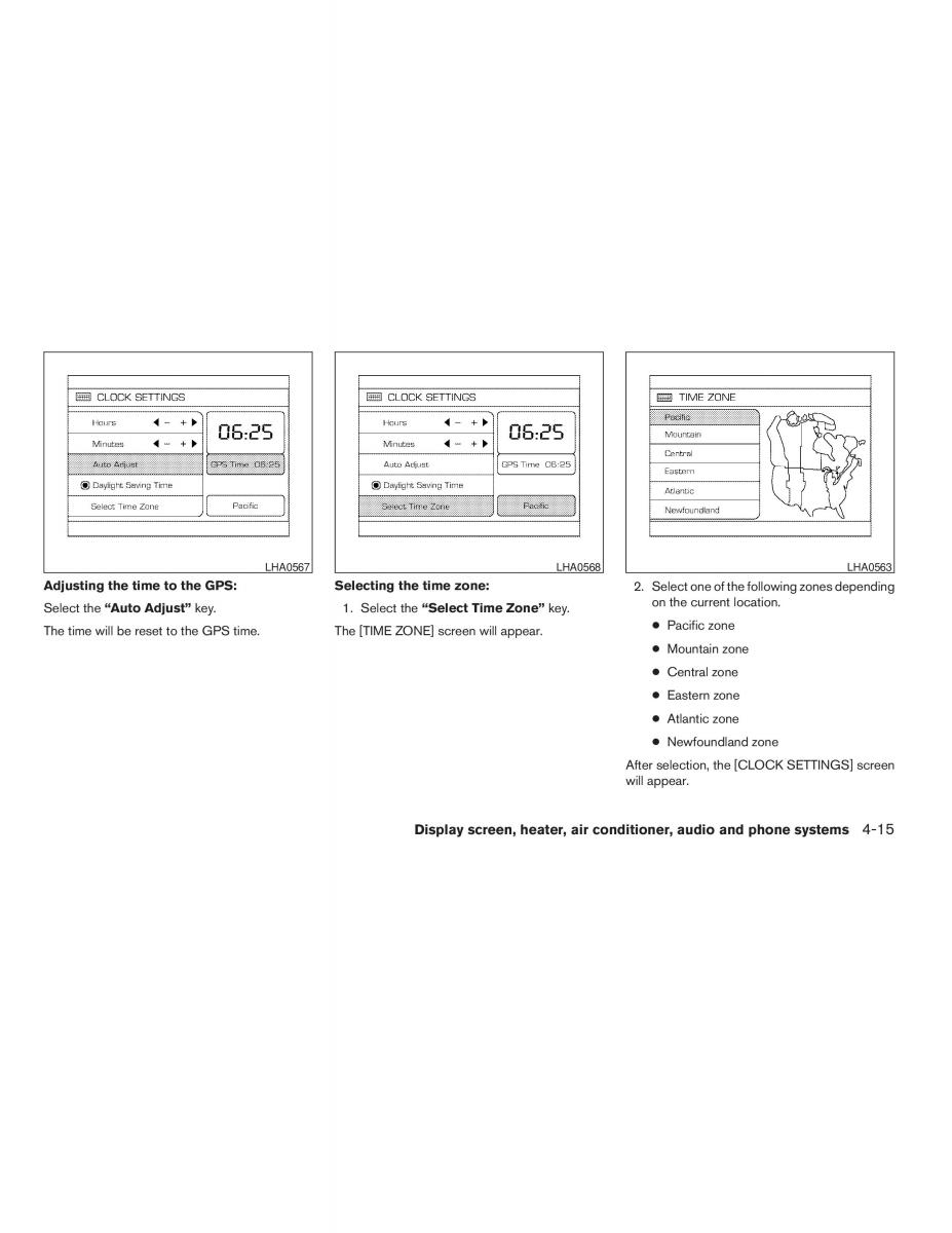 Nissan Maxima VI 6 A34 owners manual / page 153