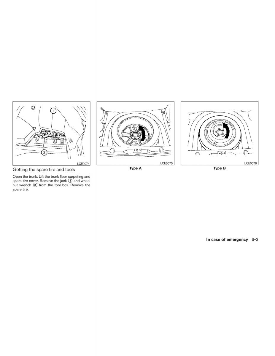 Nissan Maxima VI 6 A34 owners manual / page 213