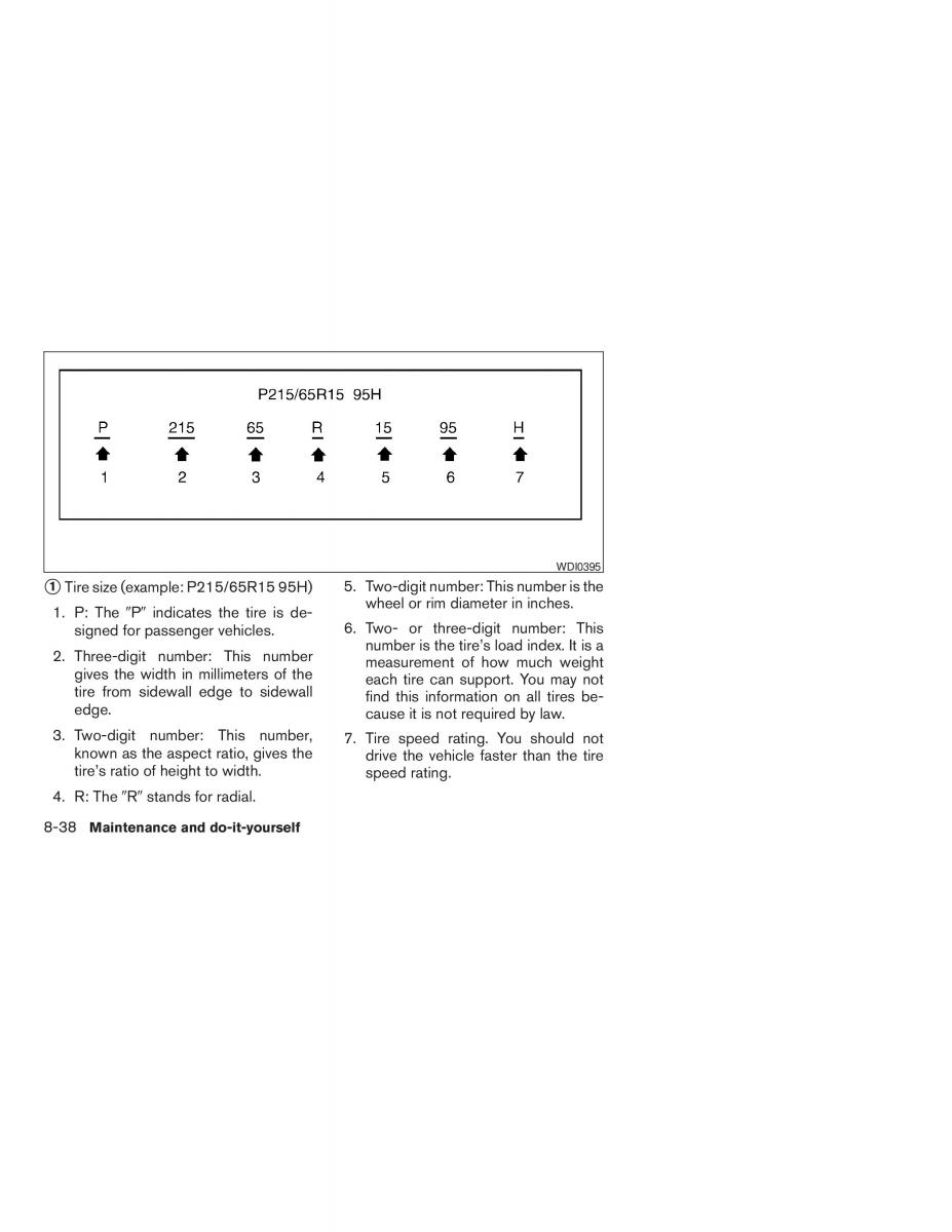 Nissan Maxima VI 6 A34 owners manual / page 268