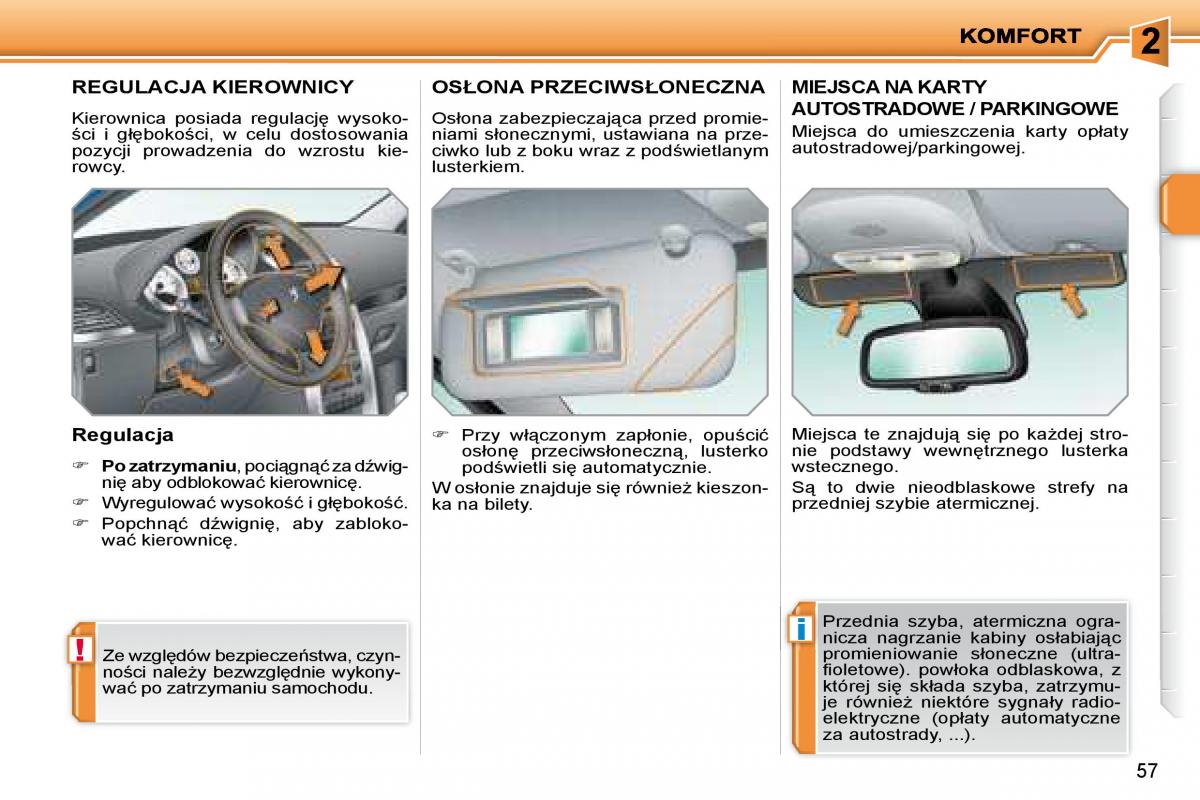 manual  Peugeot 207 instrukcja / page 60