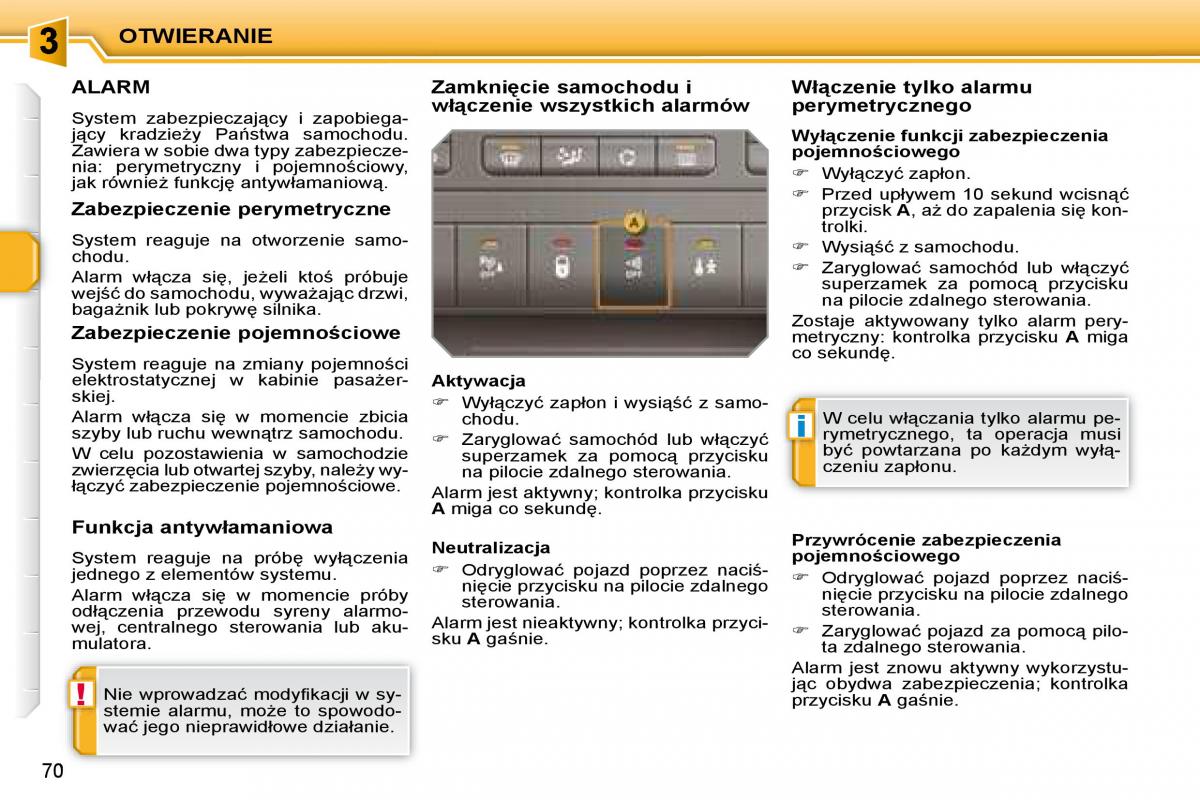 manual  Peugeot 207 instrukcja / page 78