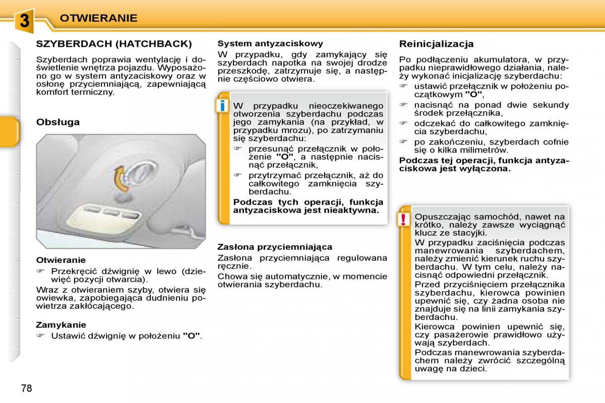 Peugeot 207 instrukcja obslugi / page 88