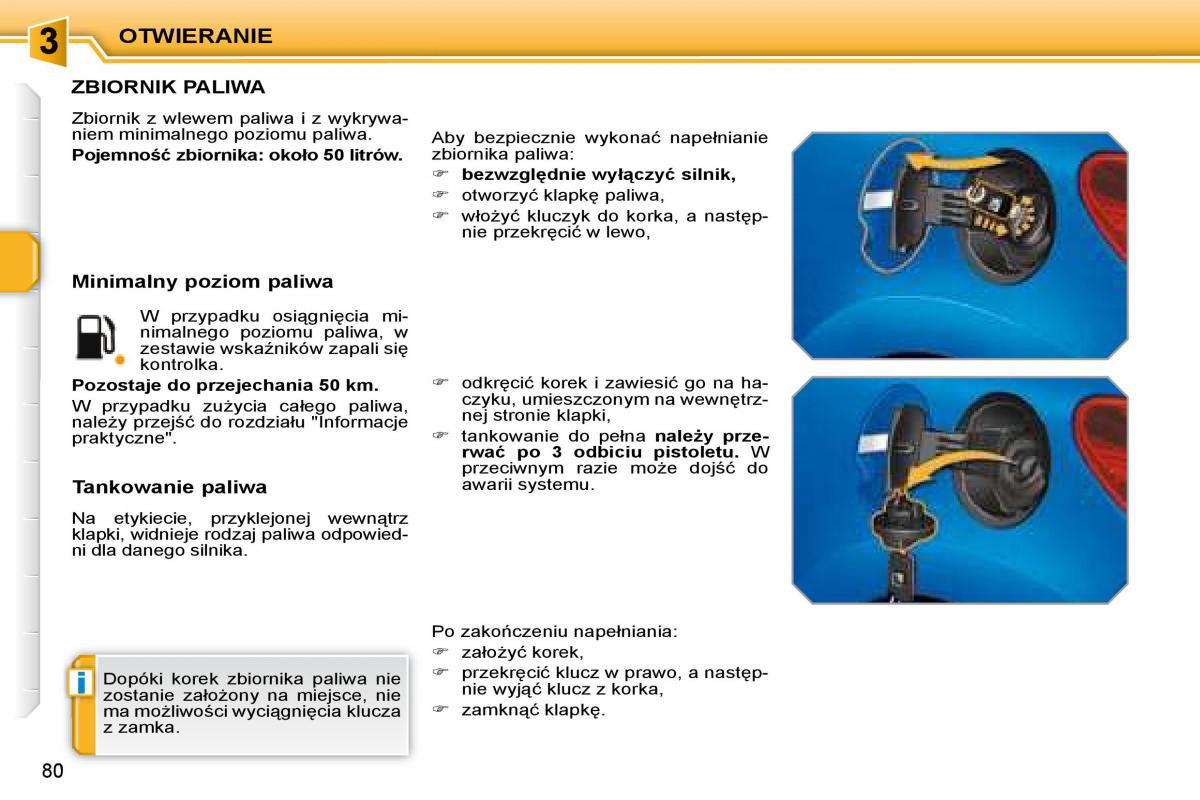 Peugeot 207 instrukcja obslugi / page 90