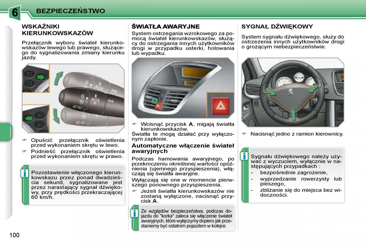 manual  Peugeot 207 instrukcja / page 112