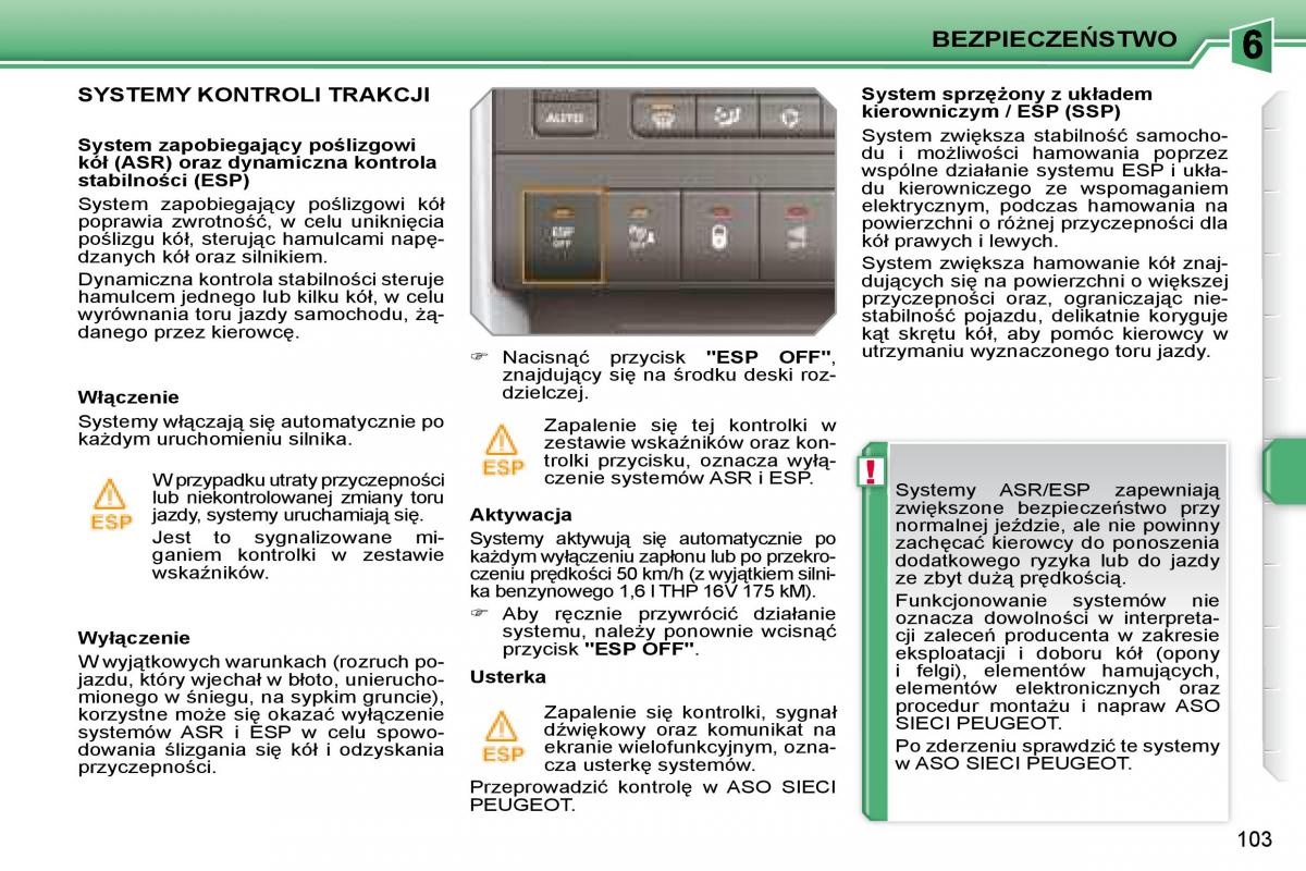 Peugeot 207 instrukcja obslugi / page 115