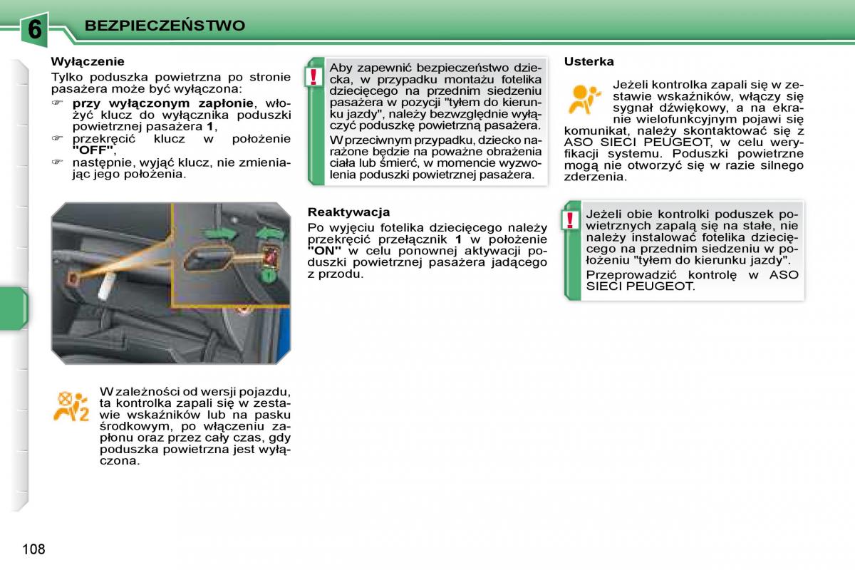 Peugeot 207 instrukcja obslugi / page 120