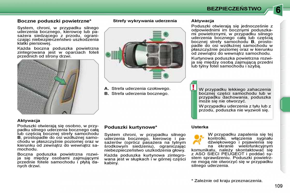 Peugeot 207 instrukcja obslugi / page 121