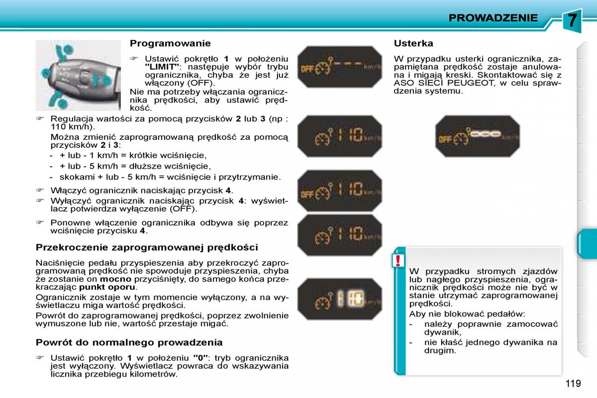 manual  Peugeot 207 instrukcja / page 131