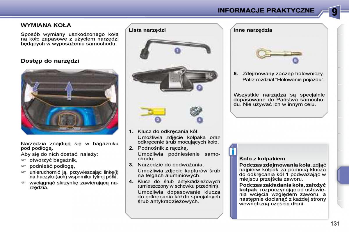 Peugeot 207 instrukcja obslugi / page 143