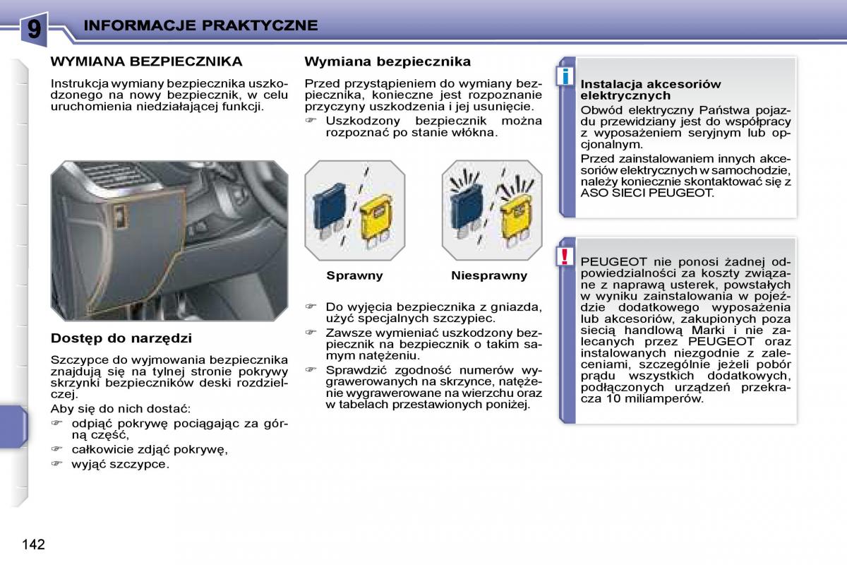 Peugeot 207 instrukcja obslugi / page 154