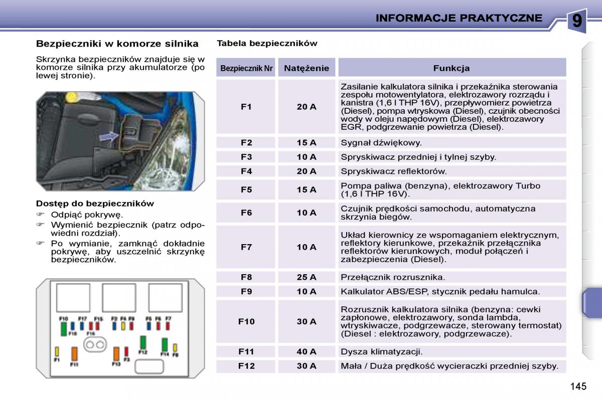 Peugeot 207 instrukcja obslugi / page 157