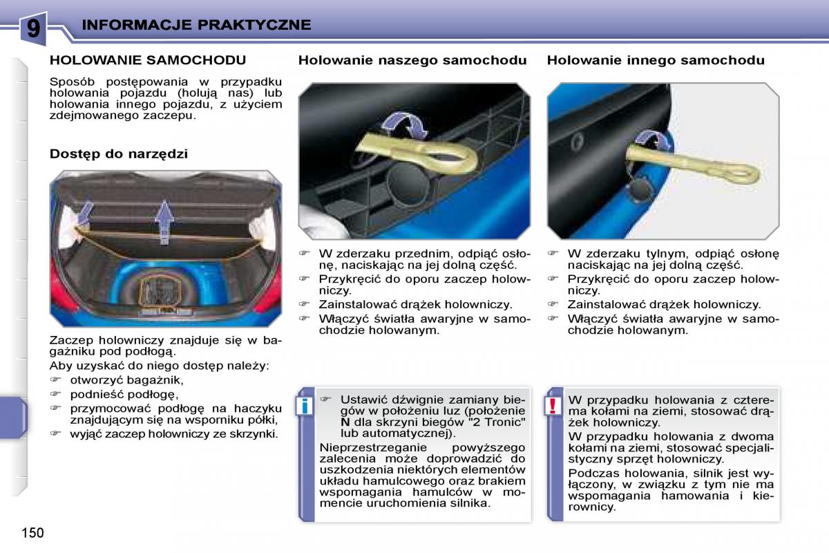 Peugeot 207 instrukcja obslugi / page 163