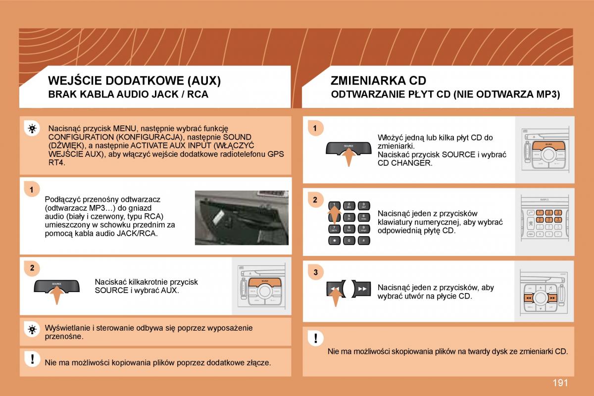 Peugeot 207 instrukcja obslugi / page 204