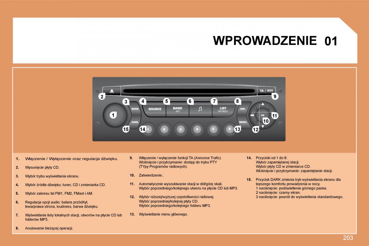 Peugeot 207 instrukcja obslugi / page 219