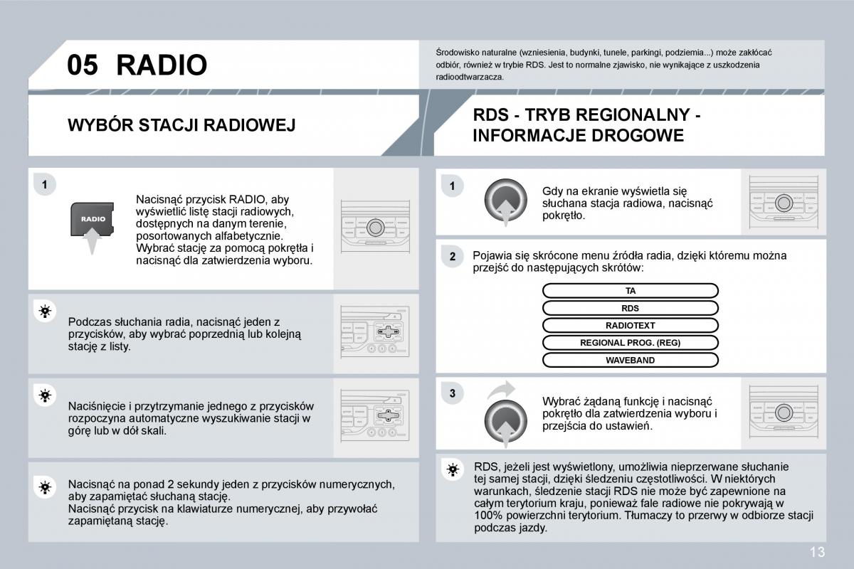 Peugeot 207 instrukcja obslugi / page 241