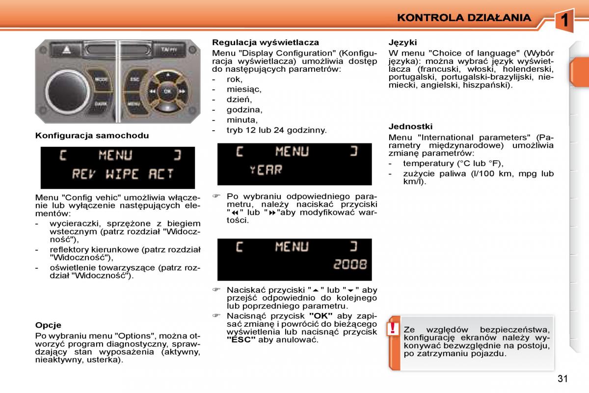 Peugeot 207 instrukcja obslugi / page 28